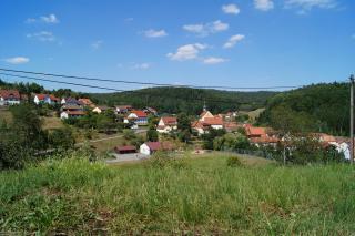 Blick vom Bauplatz aus über Schmalwasser