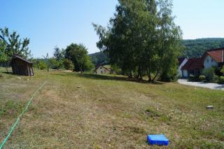 Blick über den Bauplatz nach Nordosten